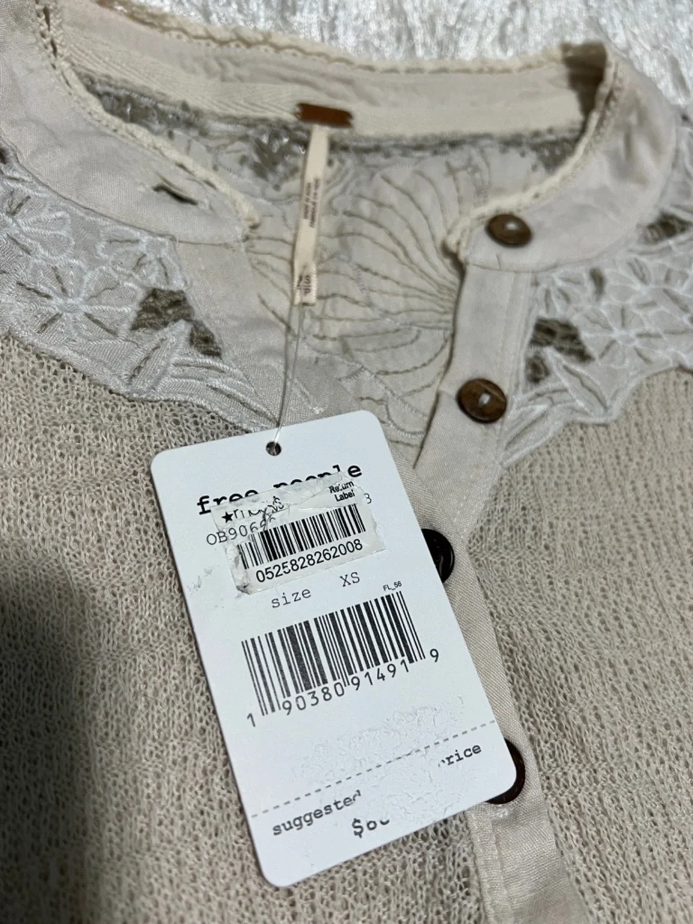 Free People nwt purchased